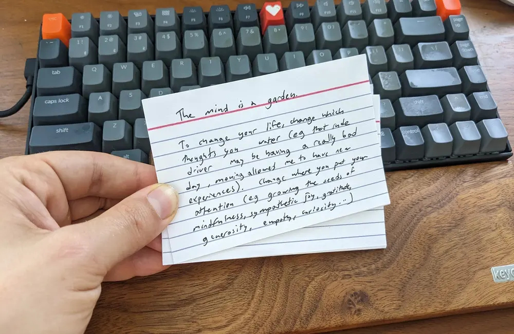 Unconventional wisdom: Is the secret to wealth found on an index card?